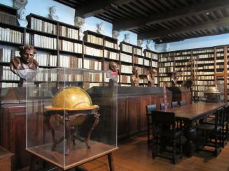 The Library at the Plantin-Moretus Museum.  Photograph by Catherine Sutherland