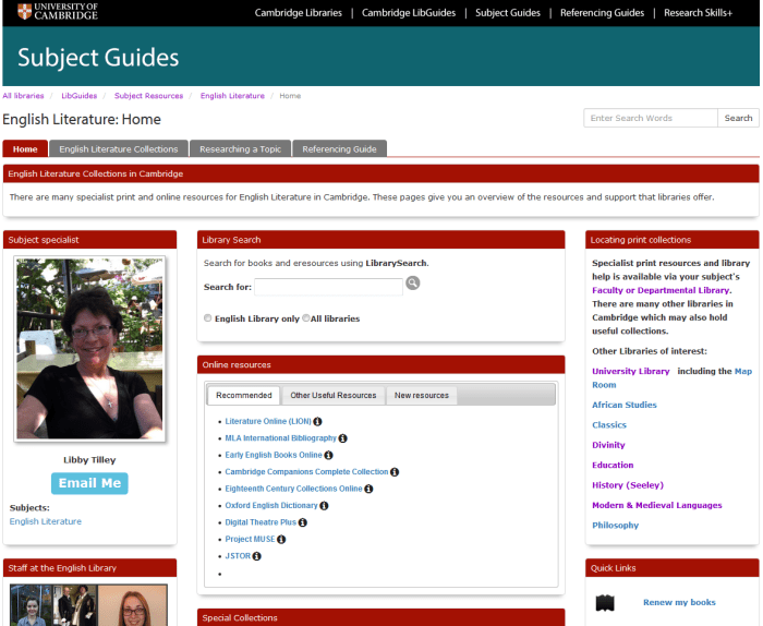 LibGuides English